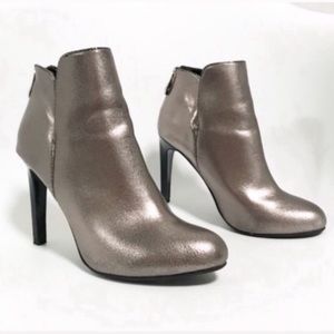 Zara Shoes - Zara. Stiletto heeled booties. Light brassl Zara Shoes - Zara. Stiletto heeled booties. Light brassl